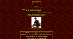 Desktop Screenshot of freewarehof.org